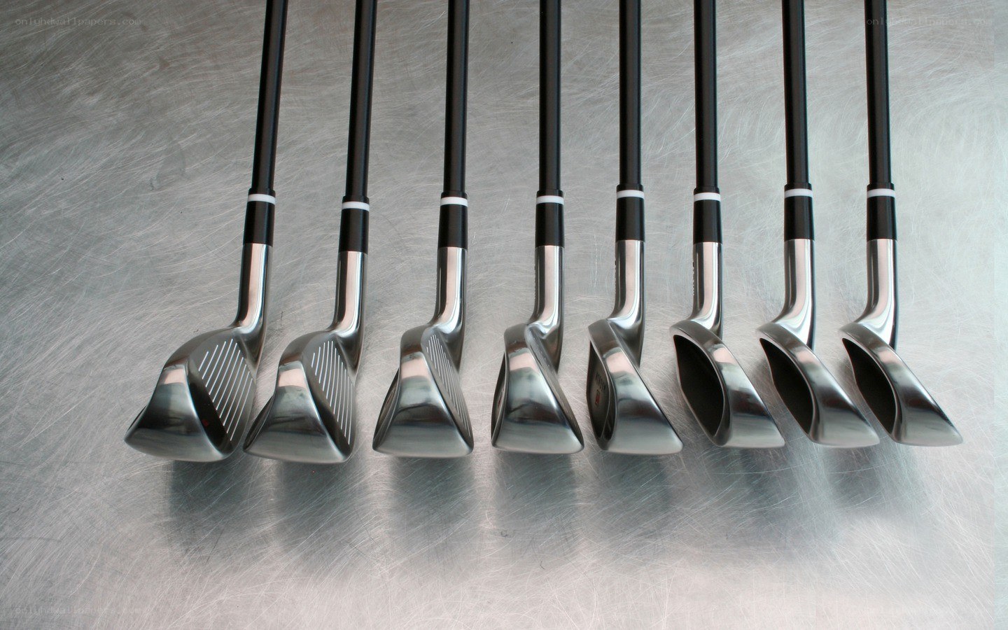 golf clubs in a set