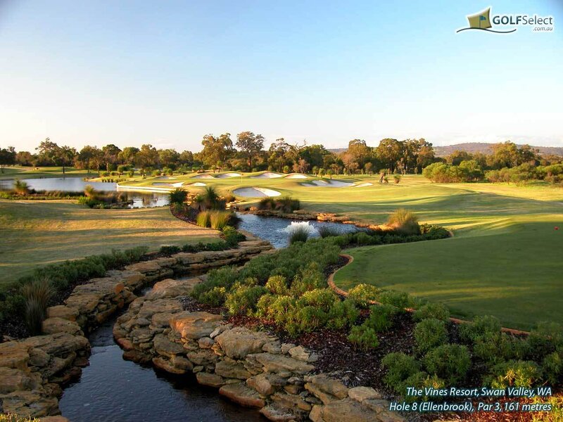 Golf course at The Vines Resort