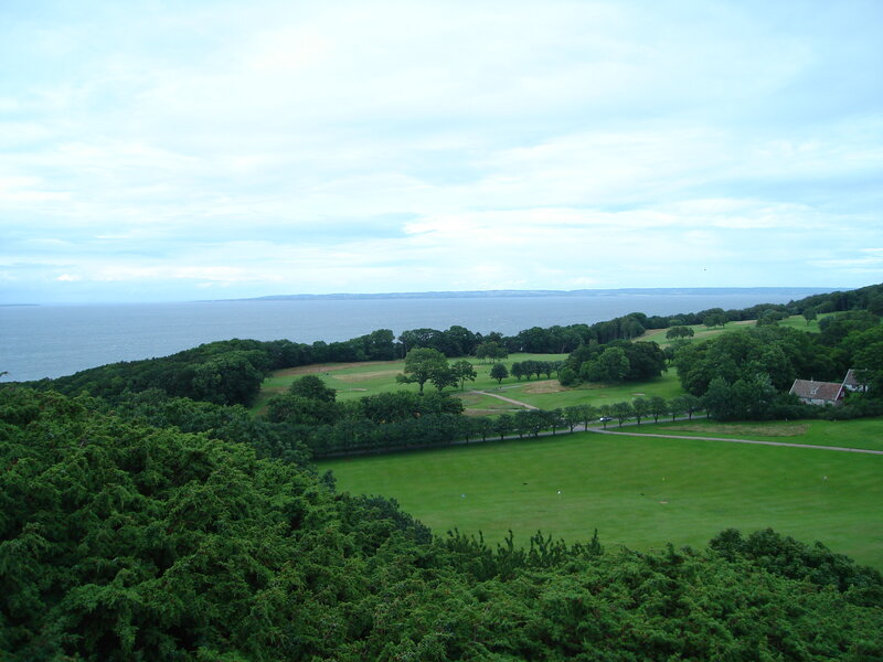 Golf Course by the Sea — Green, Serene