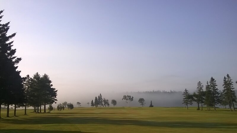 Golf Course in Fog