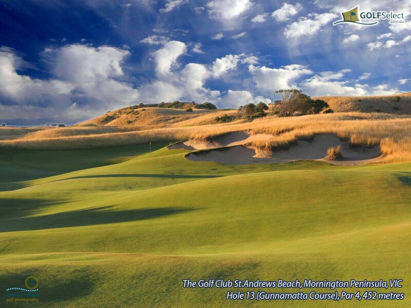 Golf course landscape