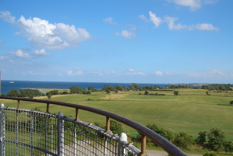 Golf Course Overlooking Sea