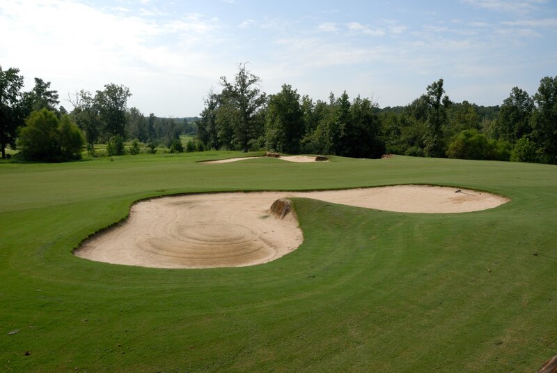 Golf Course Sand Trap — Green