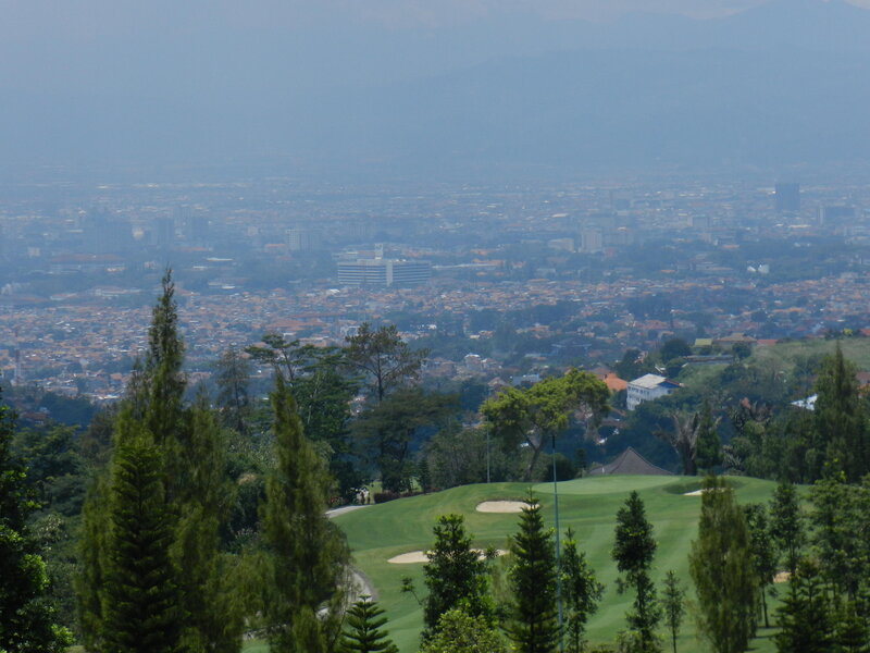 Golf Course with City View