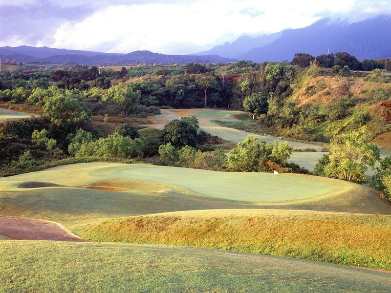 Golf Course with Green — Serene