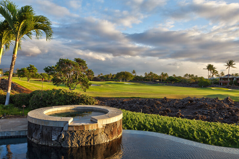 Golf Course with Hot Tub