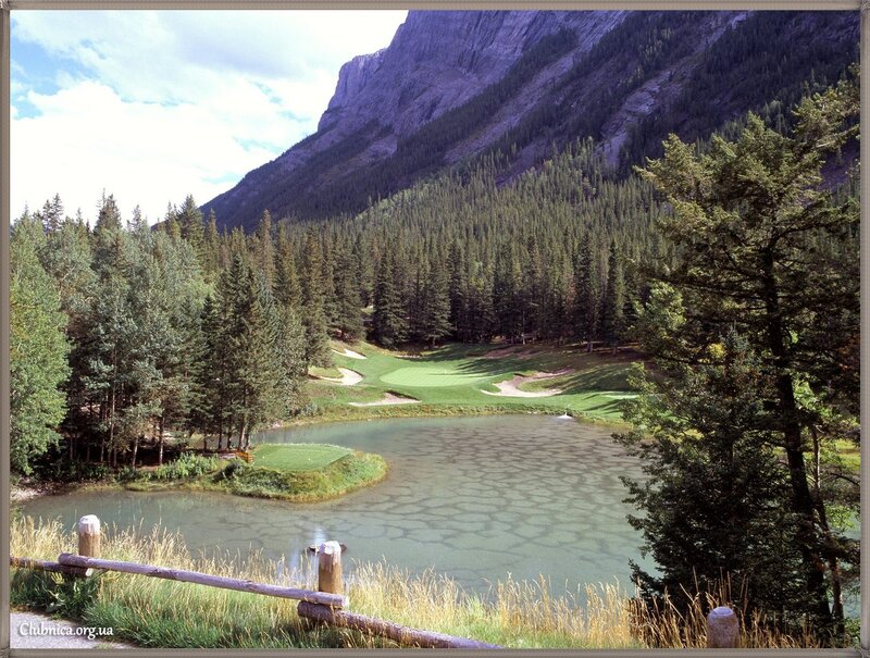 Golf Course with Pond — Green, Serene, Afternoon
