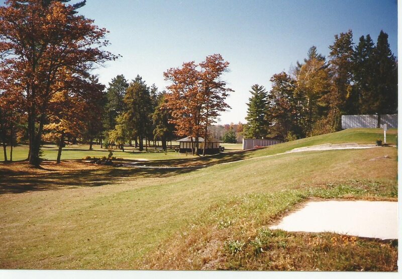 Golf Course with Trees — Green