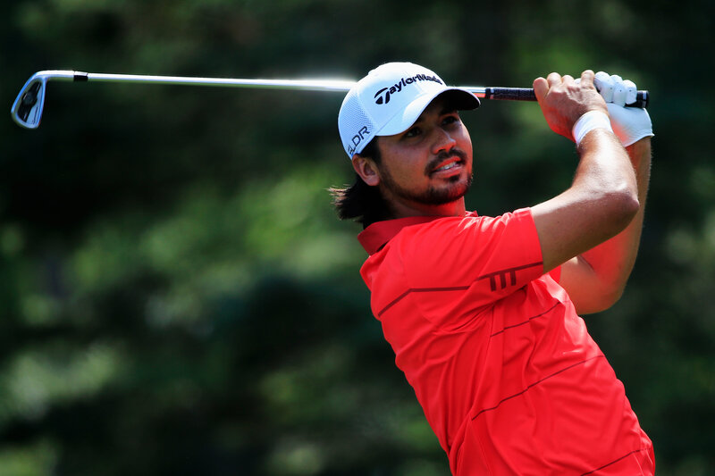 golfer mid-swing