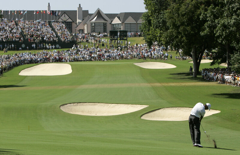 Golfer on Green