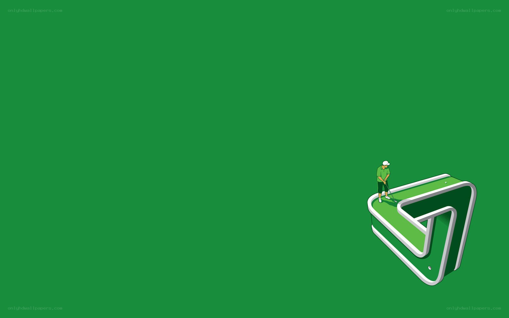 golfer on logo