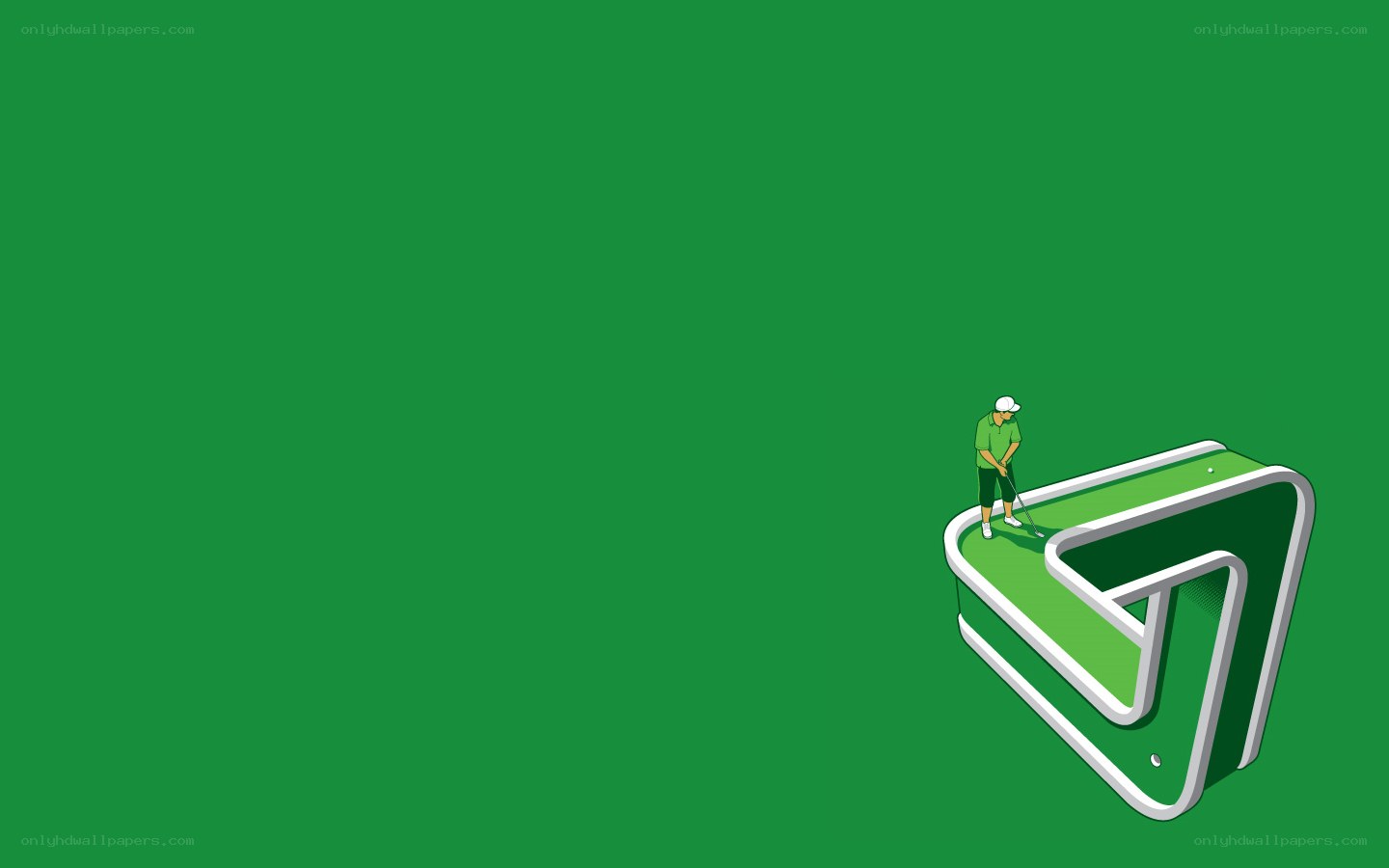 golfer on logo