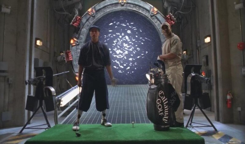 golfers at stargate