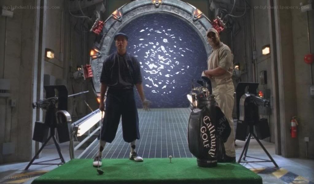 golfers at stargate