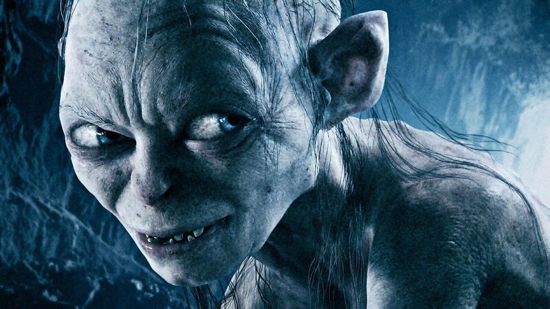 Gollum Character — Blue, Dramatic