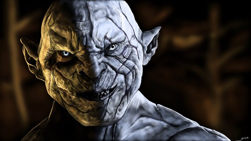 Gollum from Lord of the Rings