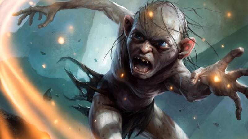 Gollum Screaming