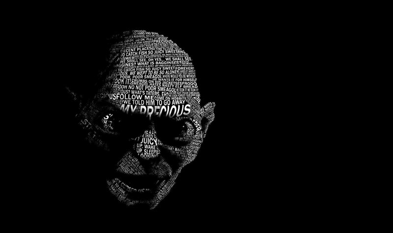 Gollum Silhouette