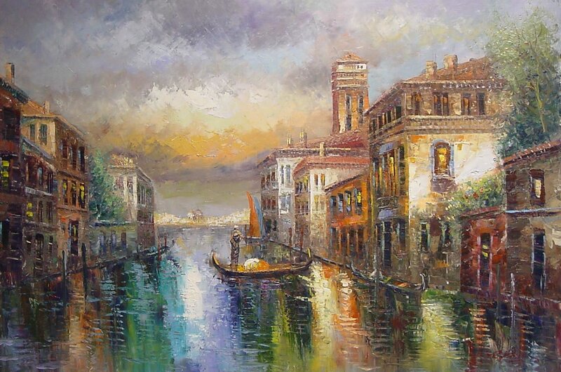 Gondola in Canal