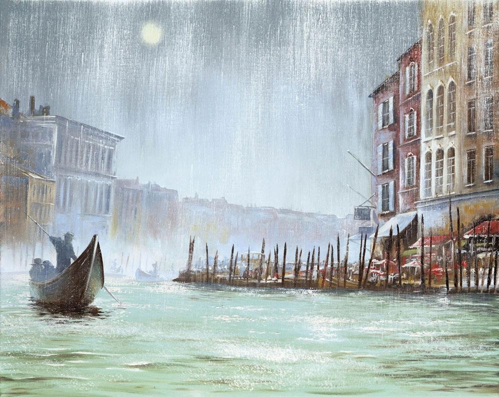 Gondola in the Rain