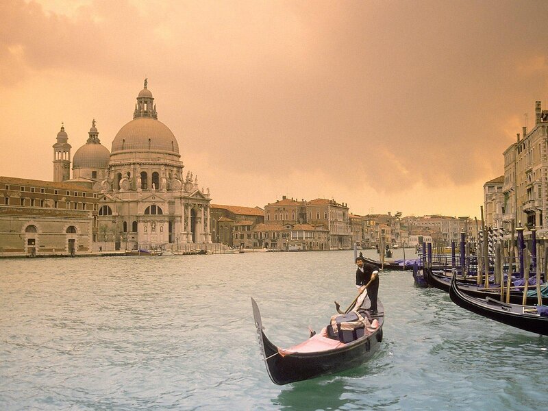 Gondola on the Grand Canal