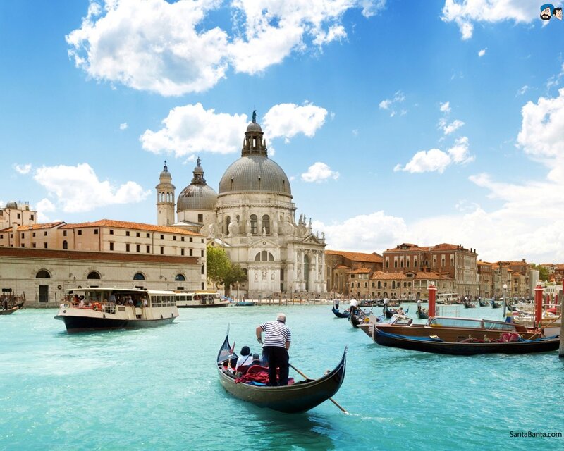Gondola on the Grand Canal
