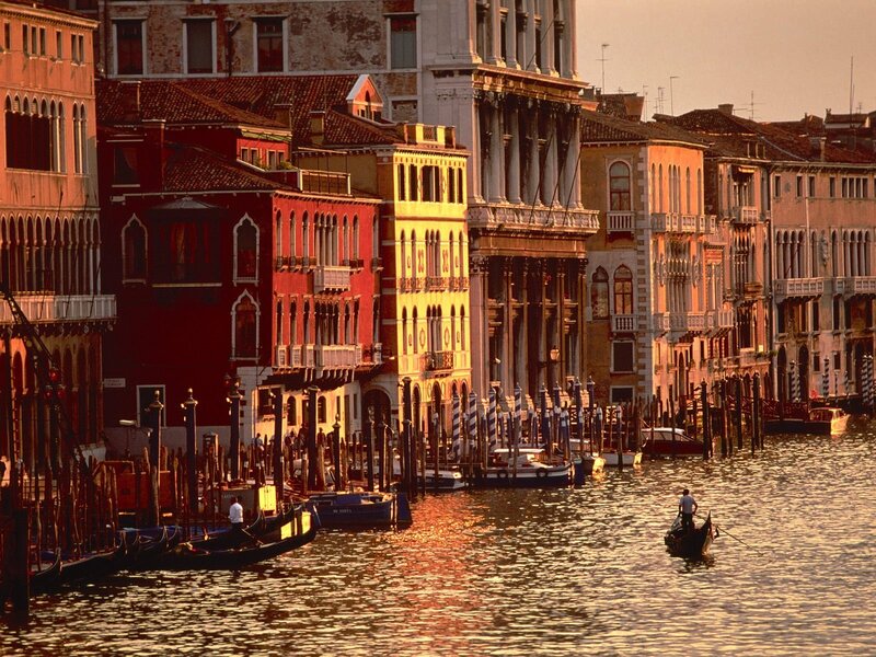 Gondola on the Grand Canal