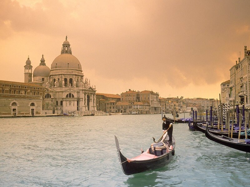 Gondola on the Grand Canal