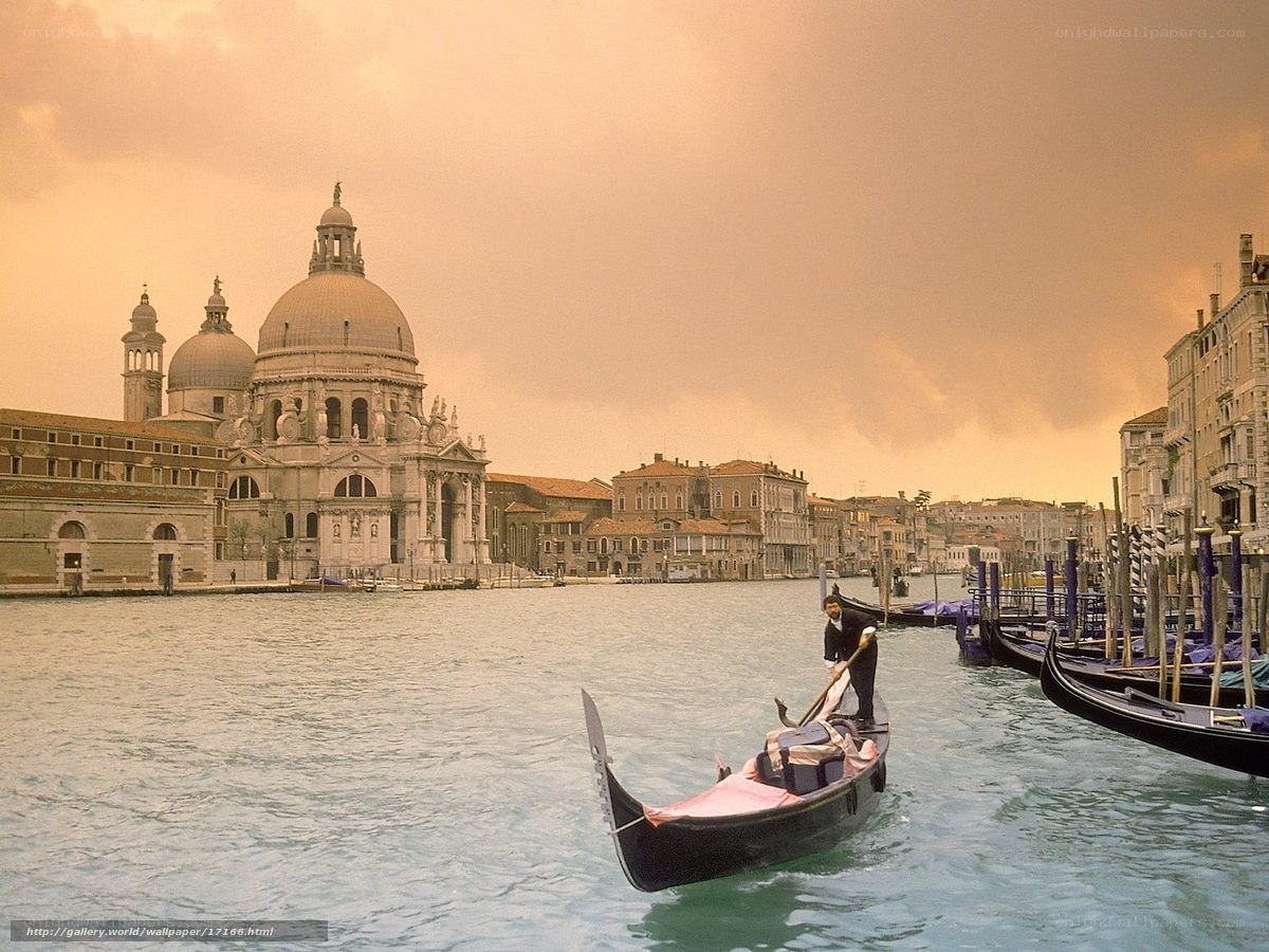 Gondola on the Grand Canal