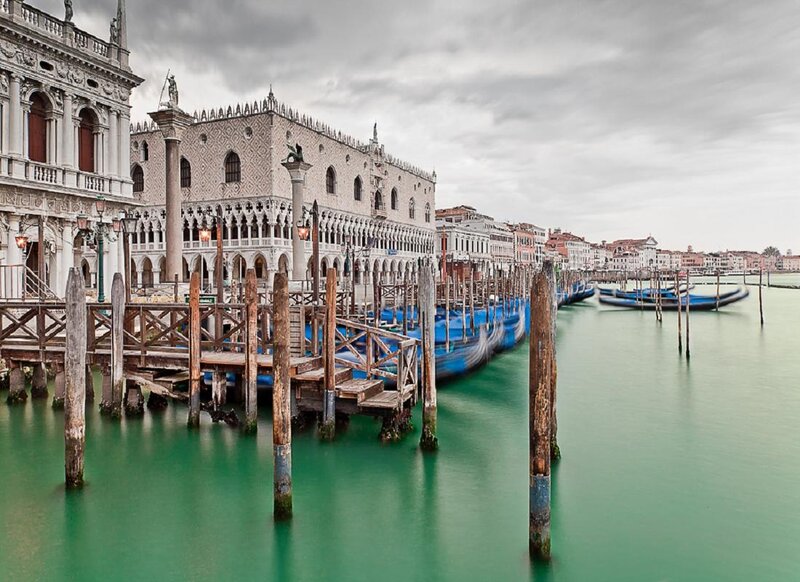Gondolas at Dock