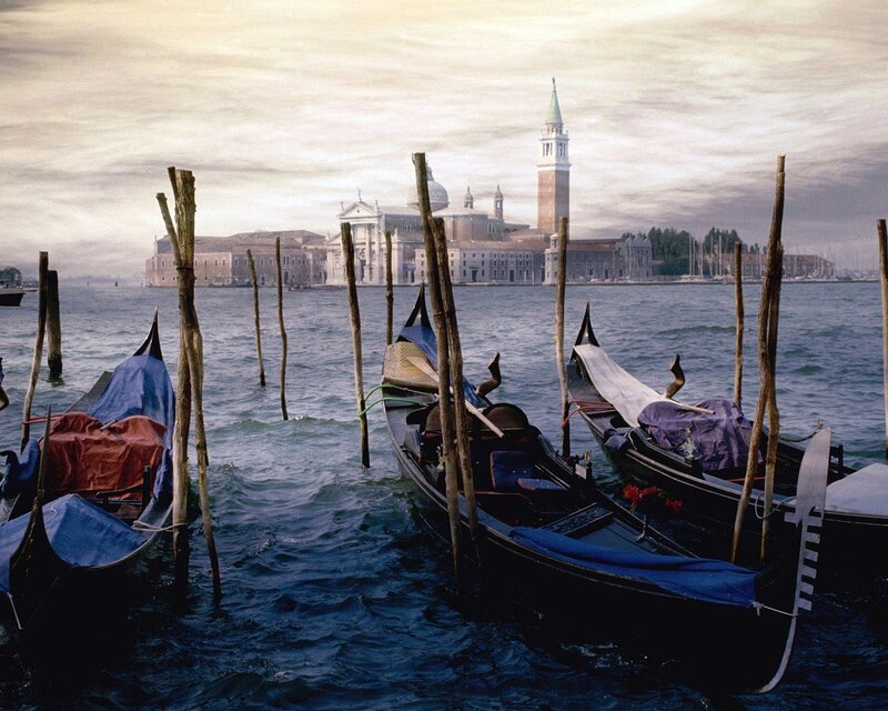 Gondolas at San Giorgio Maggiore