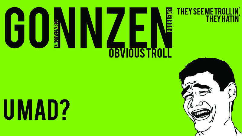 Gonnzen troll meme
