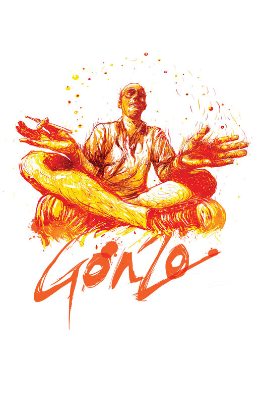 Gonzo illustration artwork