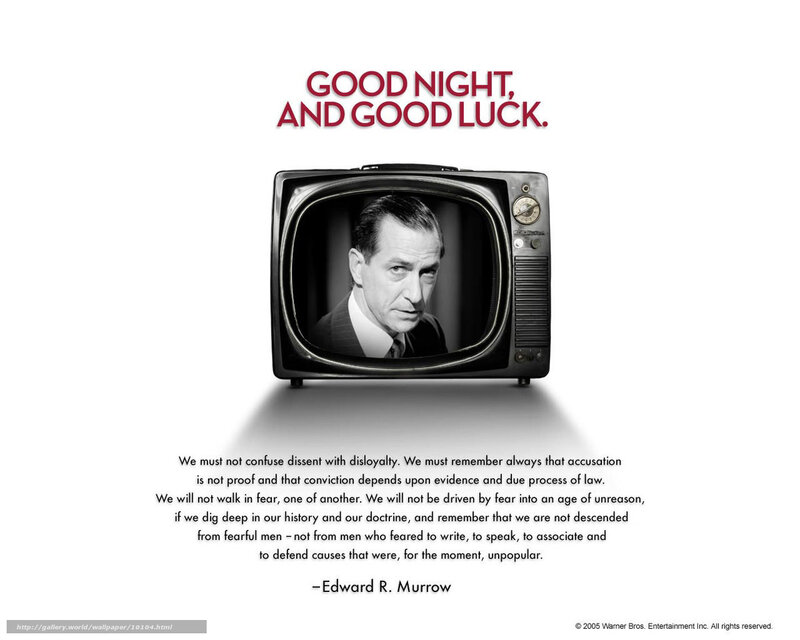 Good Night and Good Luck
