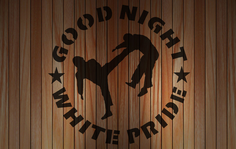 Good Night White Pride logo