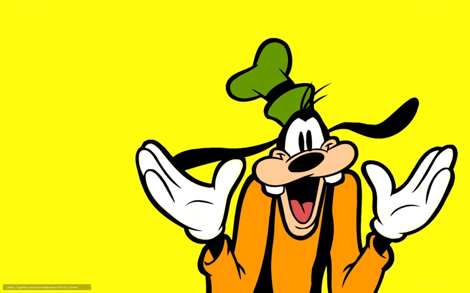Goofy cartoon character