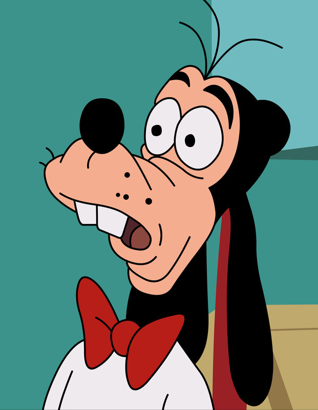 Goofy Character — Teal