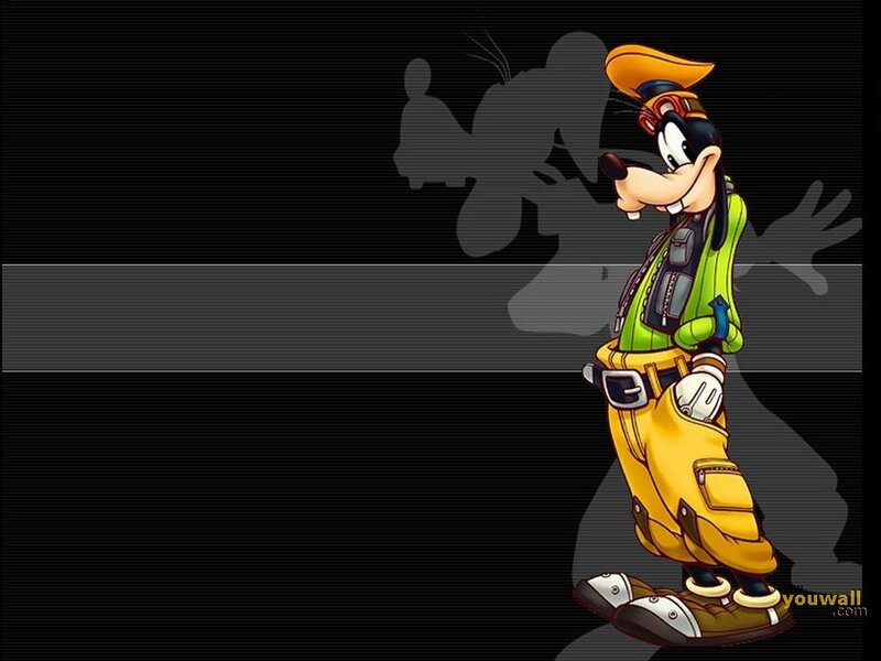Goofy in Yellow Outfit