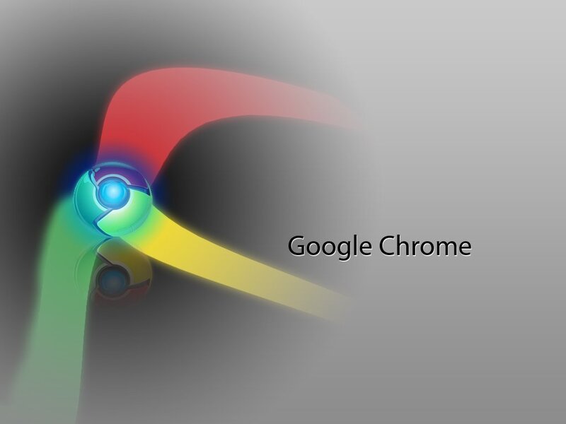 Google Chrome logo art
