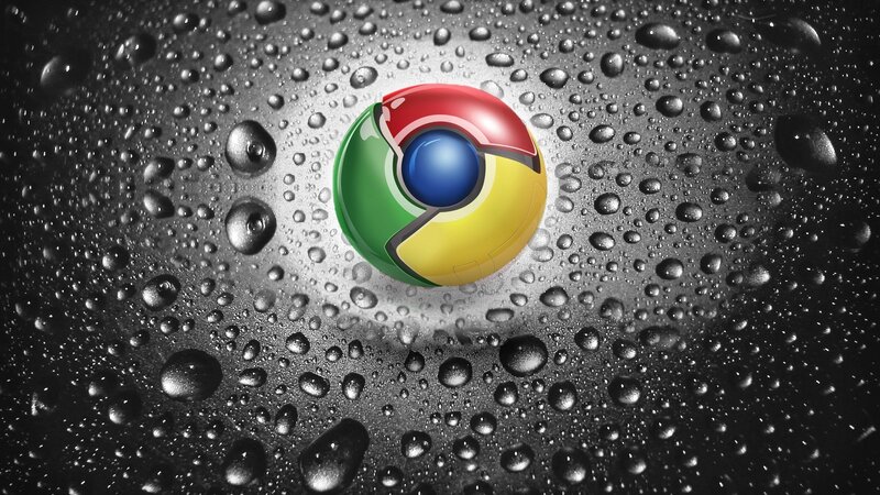 Google Chrome Logo — Black, Dramatic, 3d Render
