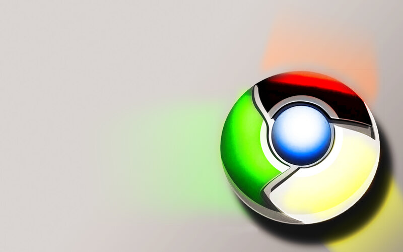Google Chrome Logo — Green, Modern