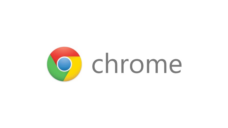 Google Chrome Logo — White