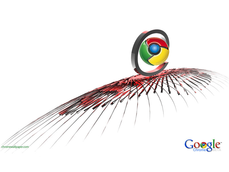 Google Chrome logo with wings