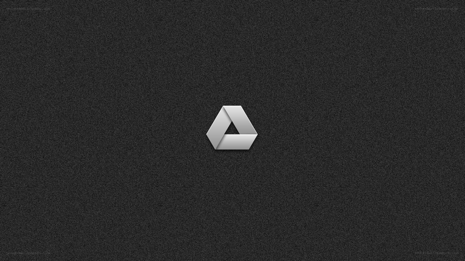 Google Drive logo on dark background