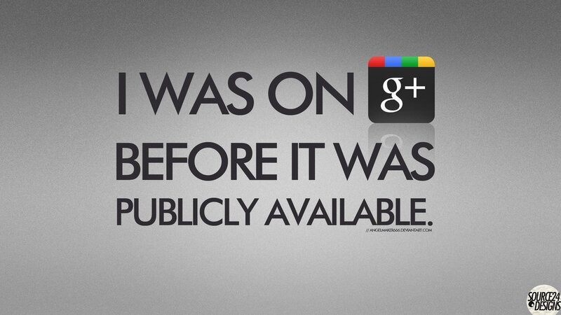 Google+ early adopter