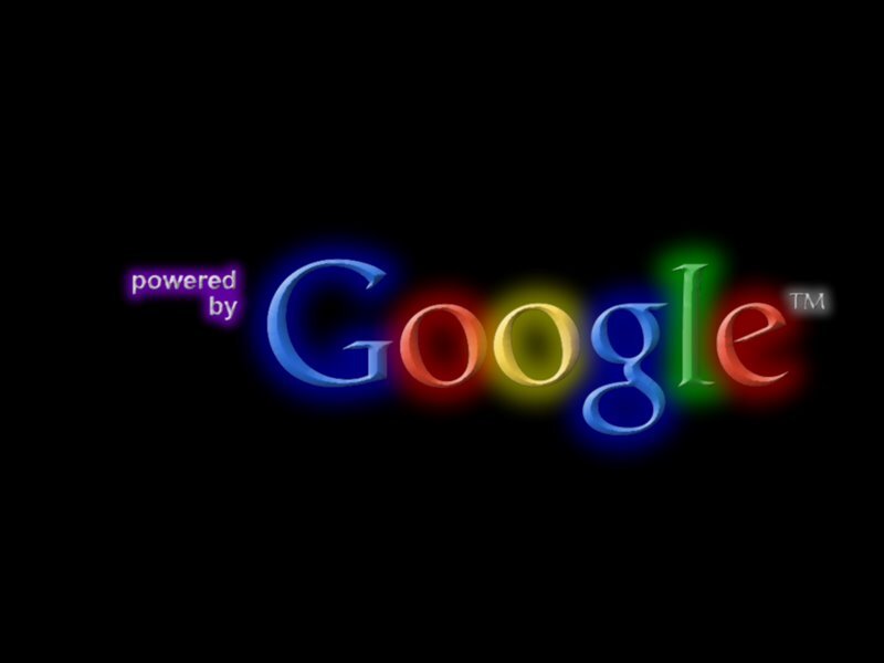 Google Logo — Black