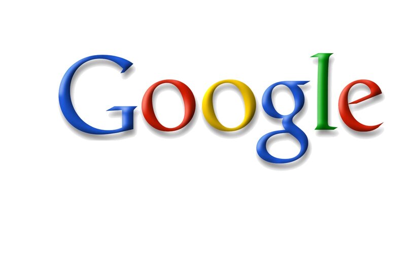 Google logo on white background