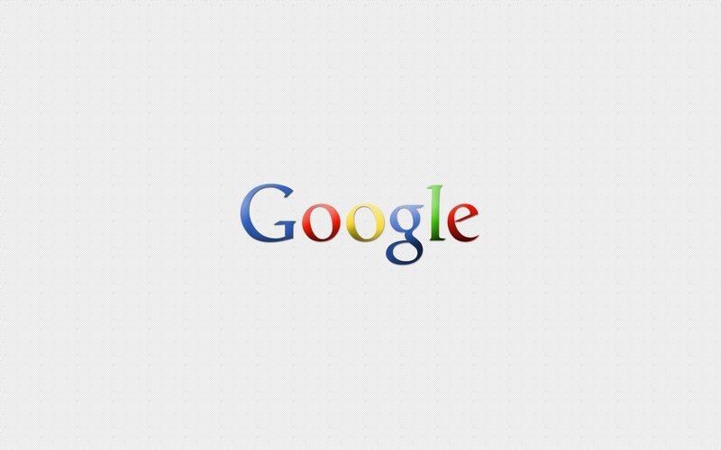 Google Logo — White