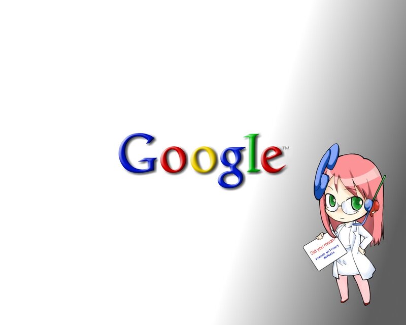 Google logo with anime character