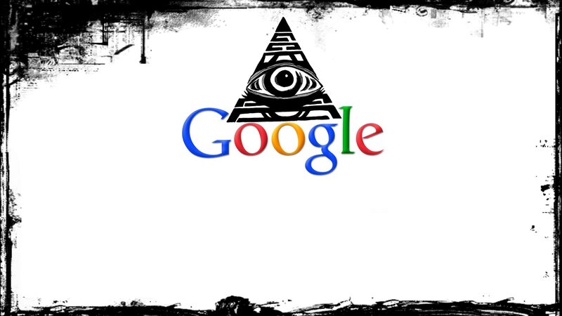 Google Logo with Pyramid